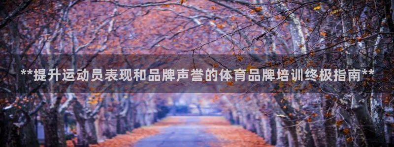耀世平台皮皮虾：**提升运动员表现和品牌声誉的体育品