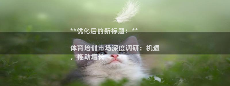 耀世平台主管：**优化后的新标题：**

体育培训市
