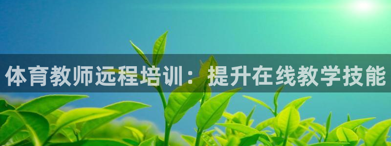 耀世而生：体育教师远程培训：提升在线教学技能