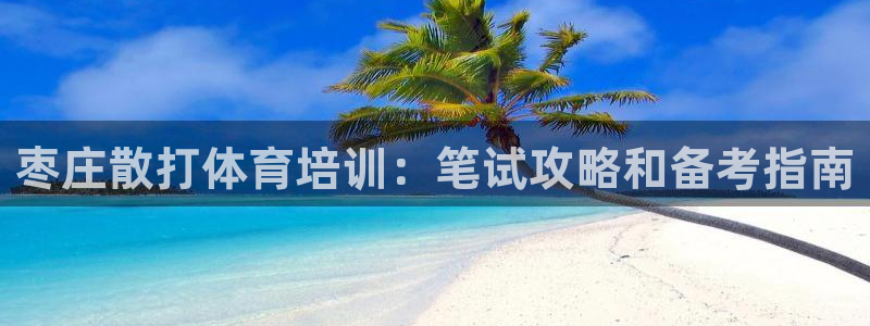 耀世娱乐脚本下载安装：枣庄散打体育培训：笔试攻略和备
