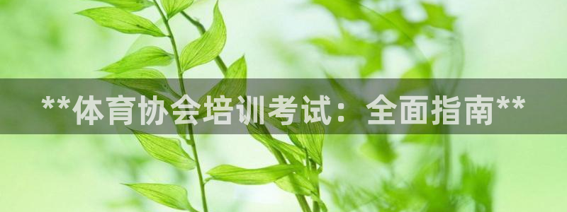 耀世平台合作 585341：**体育协会培训考试：全