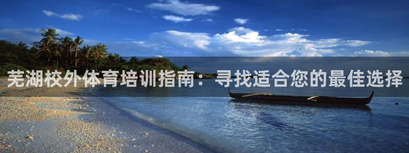 耀世娱乐挂机软件：芜湖校外体育培训指南：寻找适合您的