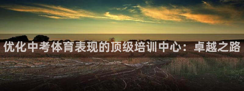 耀世娱乐登录遍333OO：优化中考体育表现的顶级培训