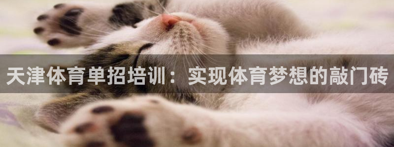 耀世开盘：天津体育单招培训：实现体育梦想的敲门砖