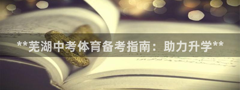 耀世平台注册登录不上：**芜湖中考体育备考指南：助力