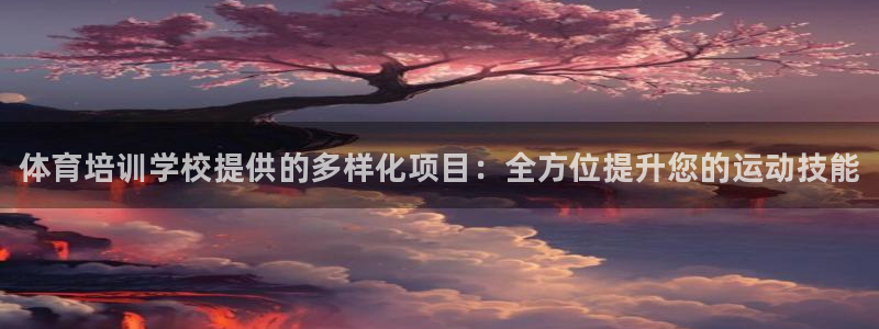 耀世娱乐脚本下载安装：体育培训学校提供的多样化项目：